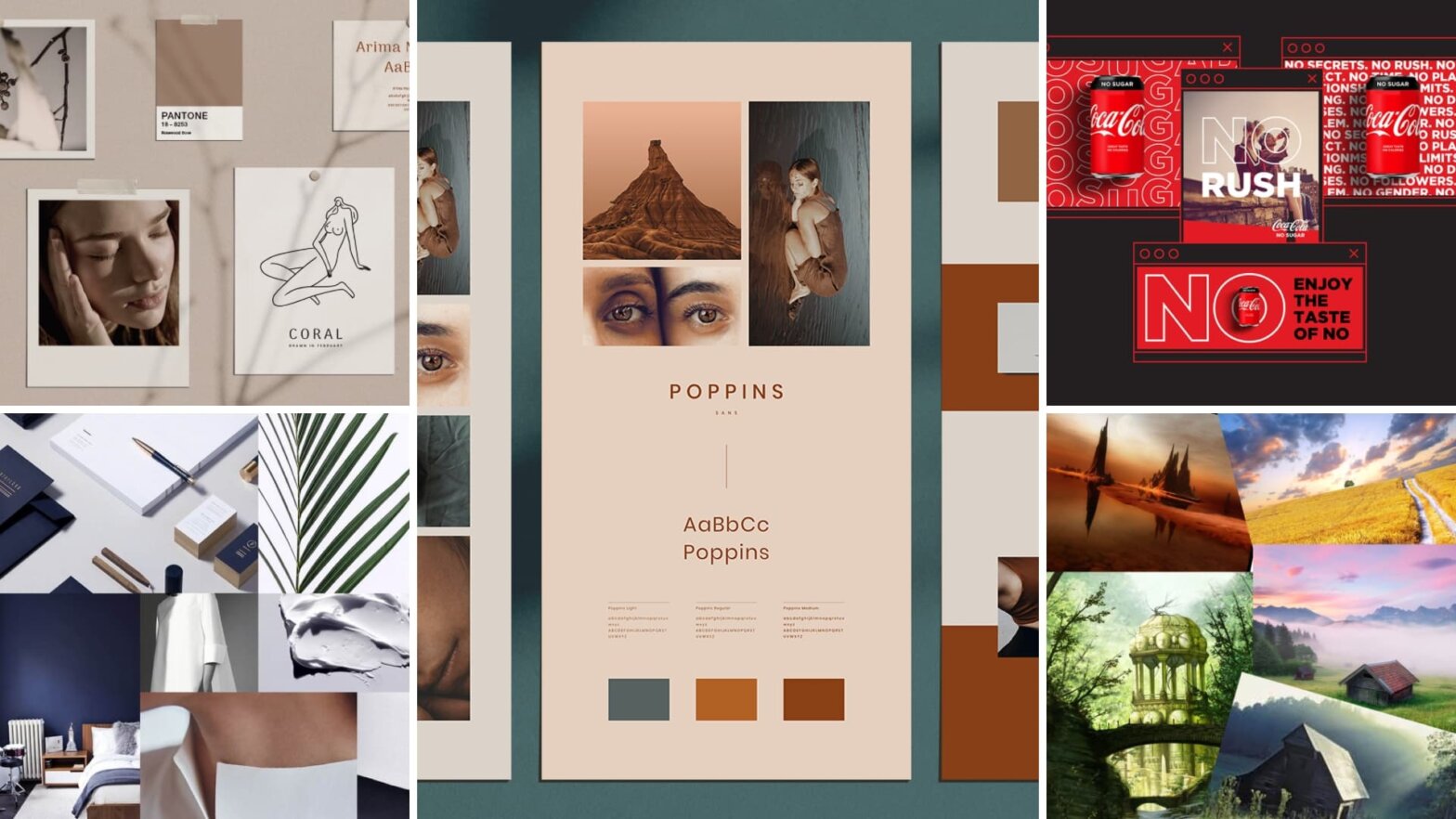 Mood Board Examples in Film Art and Design Featured