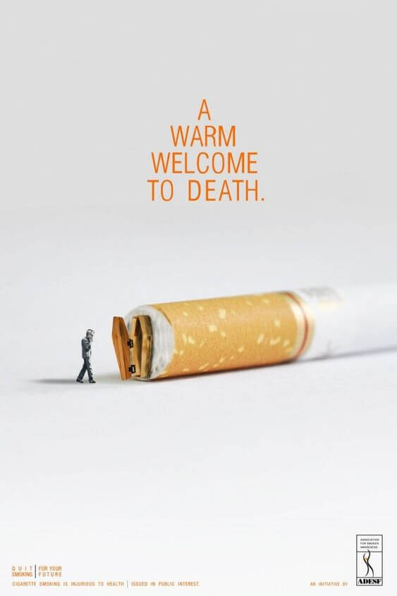 Anti smoking ads