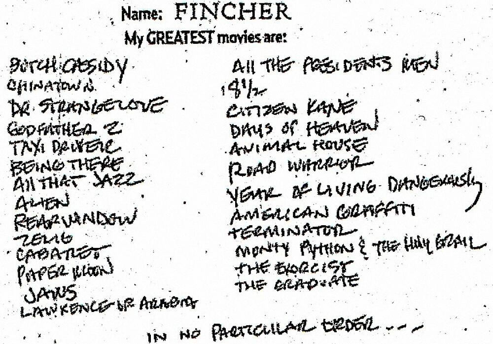 David Fincher Directing Guide David Finchers Greatest Movies of All Time