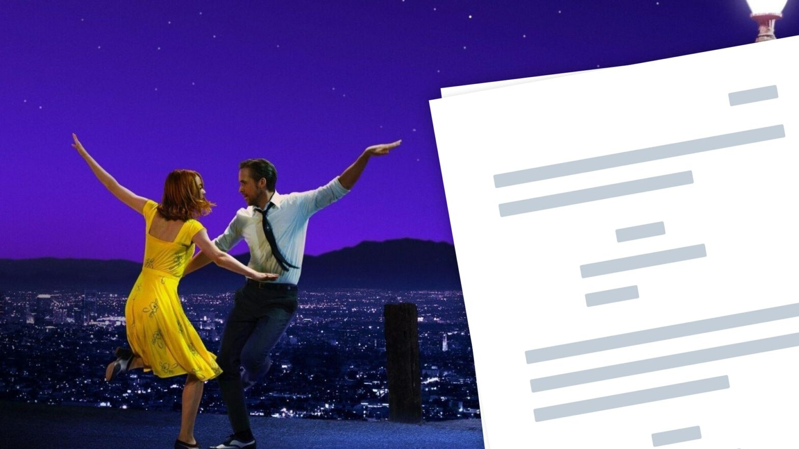 La La Land Script Analysis Free Script Download How to Write Musicals Featured