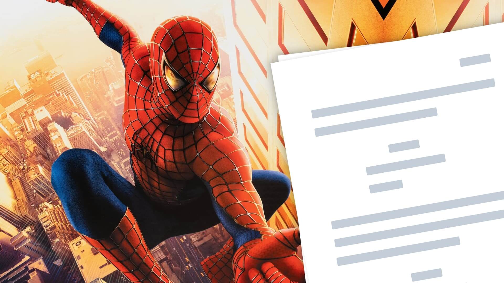 Spider-Man Script PDF Download — Plot, Dialogue & Ending