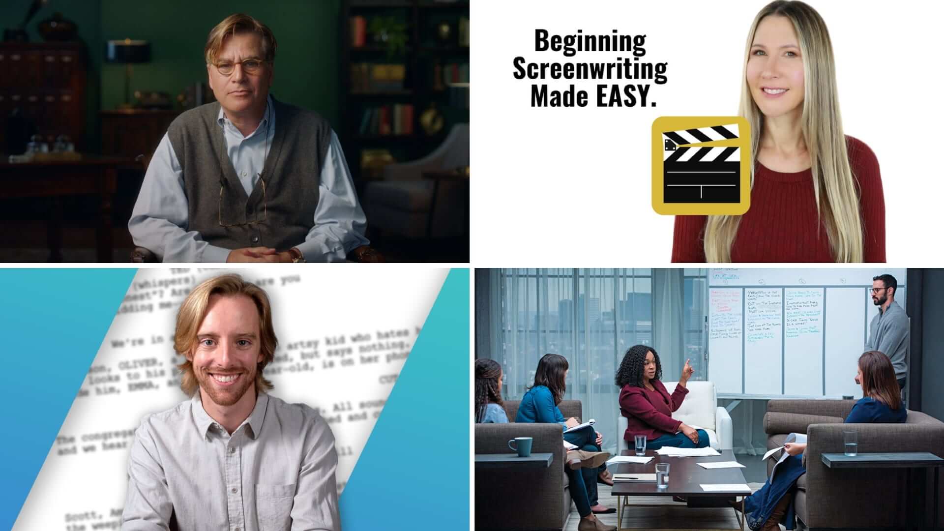 Best Screenwriting Classes Online — Top Free & Paid Options