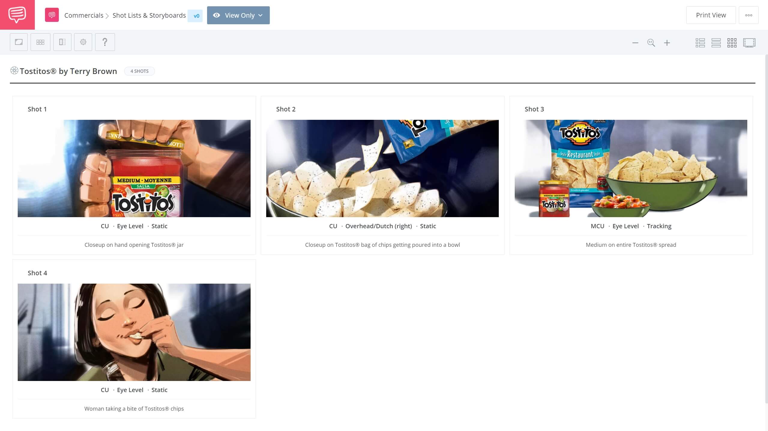 How To Make A YouTube Video Storyboard Example StudioBinder Shot Listing Software