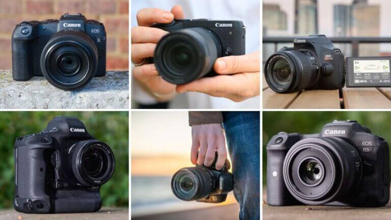 The Best Canon Cameras Featured