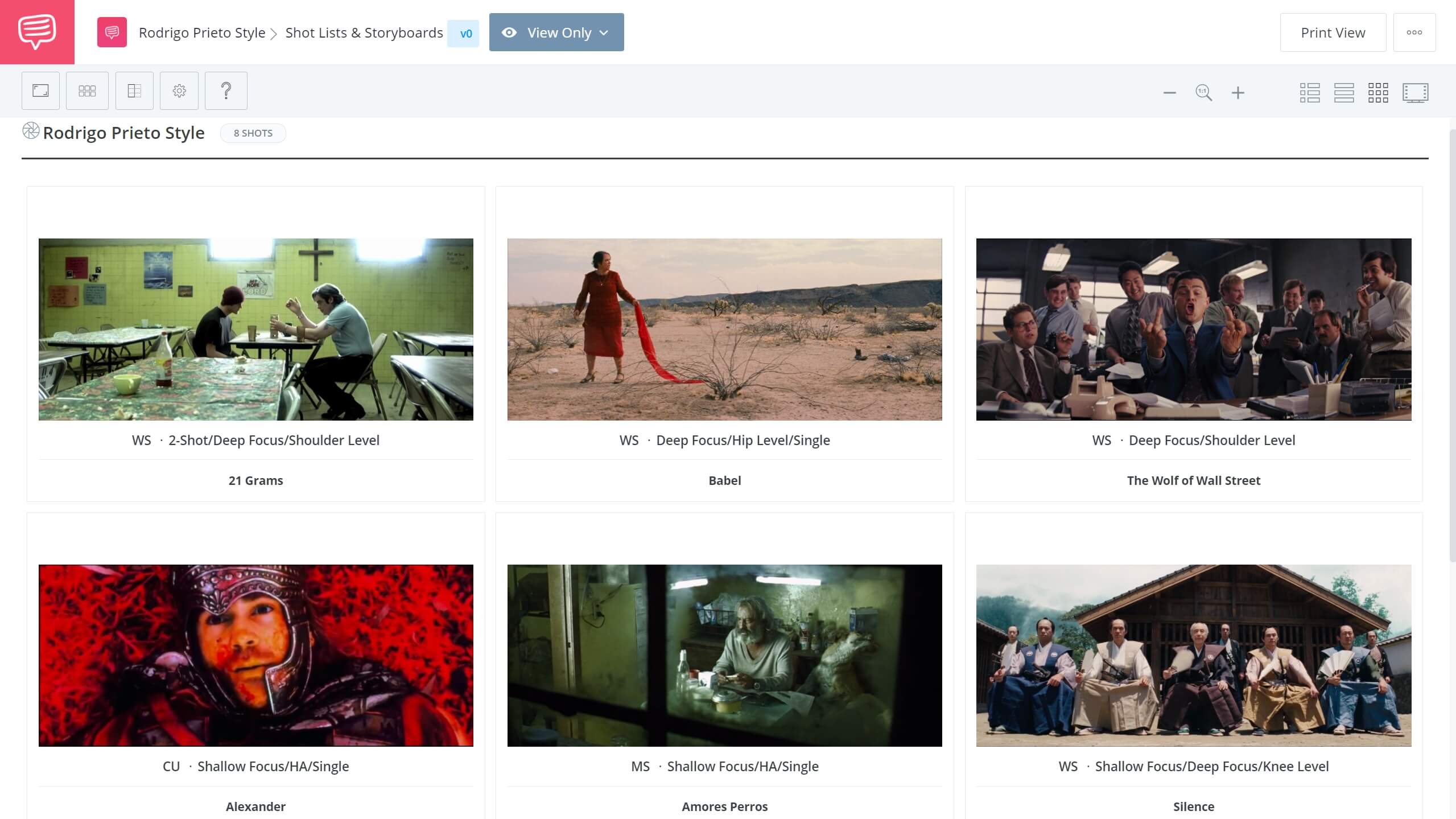 Rodrigo Prieto Cinematography Rodrigo Prieto Cinematography StudioBinder Shot Listing Software