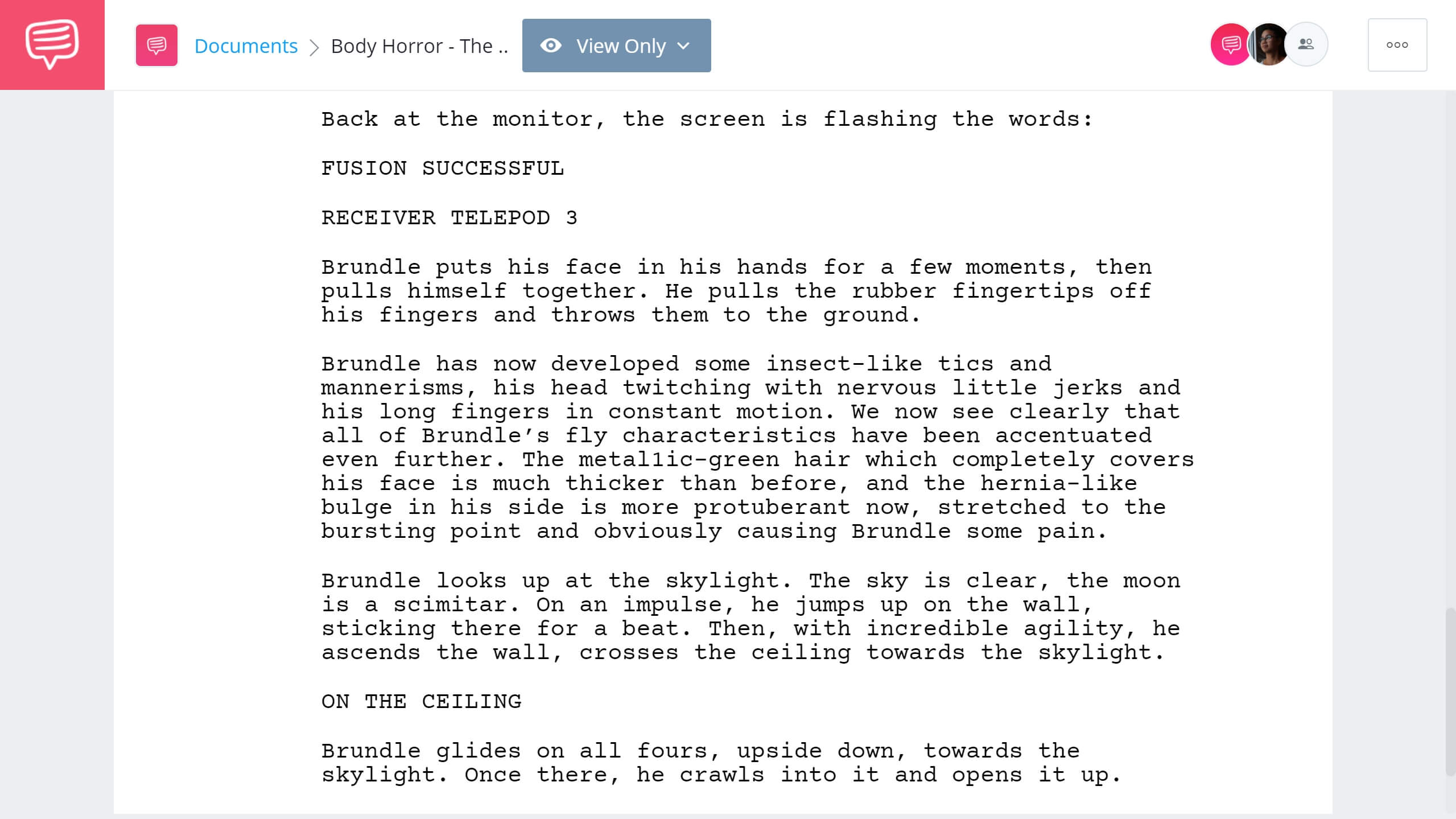 What is Body Horror The Fly Excerpt StudioBinder Screenwriting Software