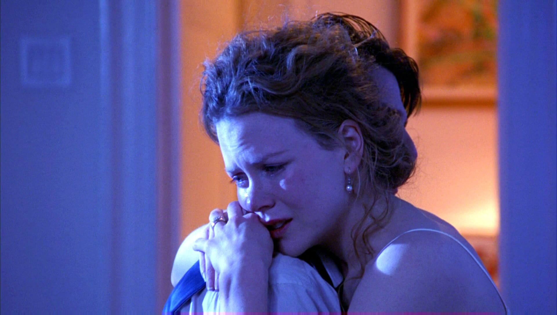 Complementary color scheme example in Eyes Wide Shut