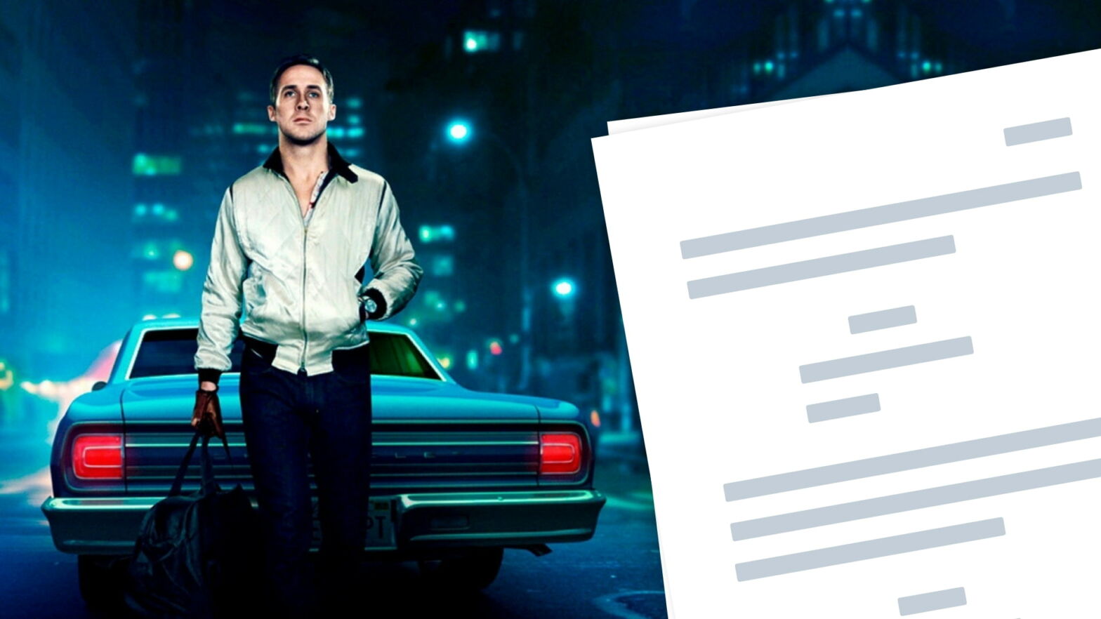 Drive Script PDF Download Genre Characters Ending Analysis Featured