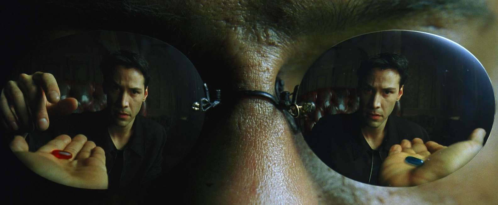 Examples of props in film • The red pill and the blue pill