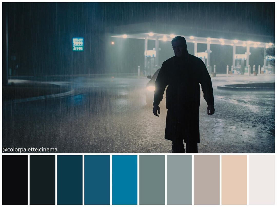 The color palette of Prisoners