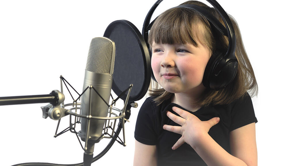 Child actor voice over acting