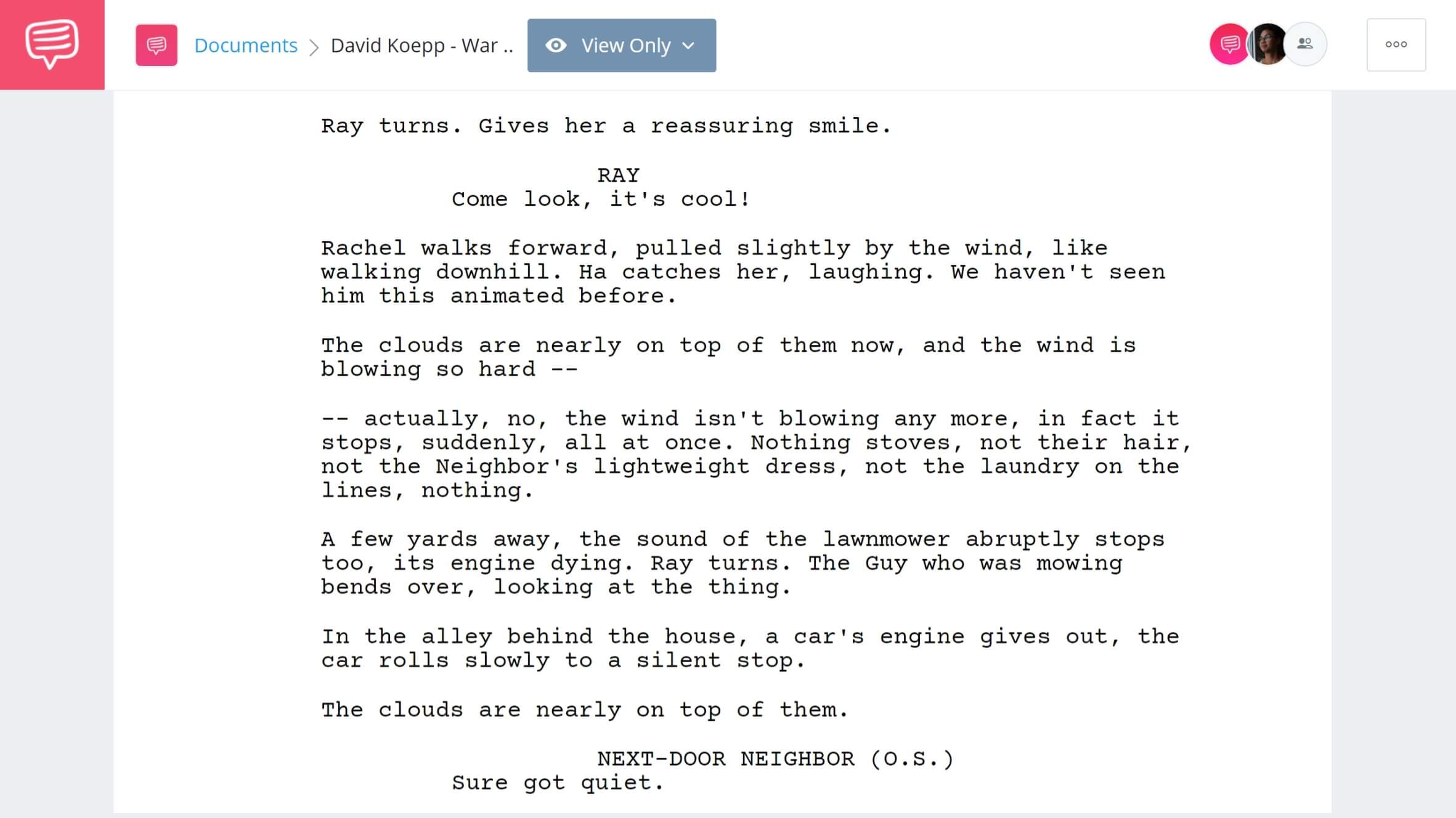 David Koepp Analysis War of the Worlds Scene Example StudioBinder Screenwriting Software