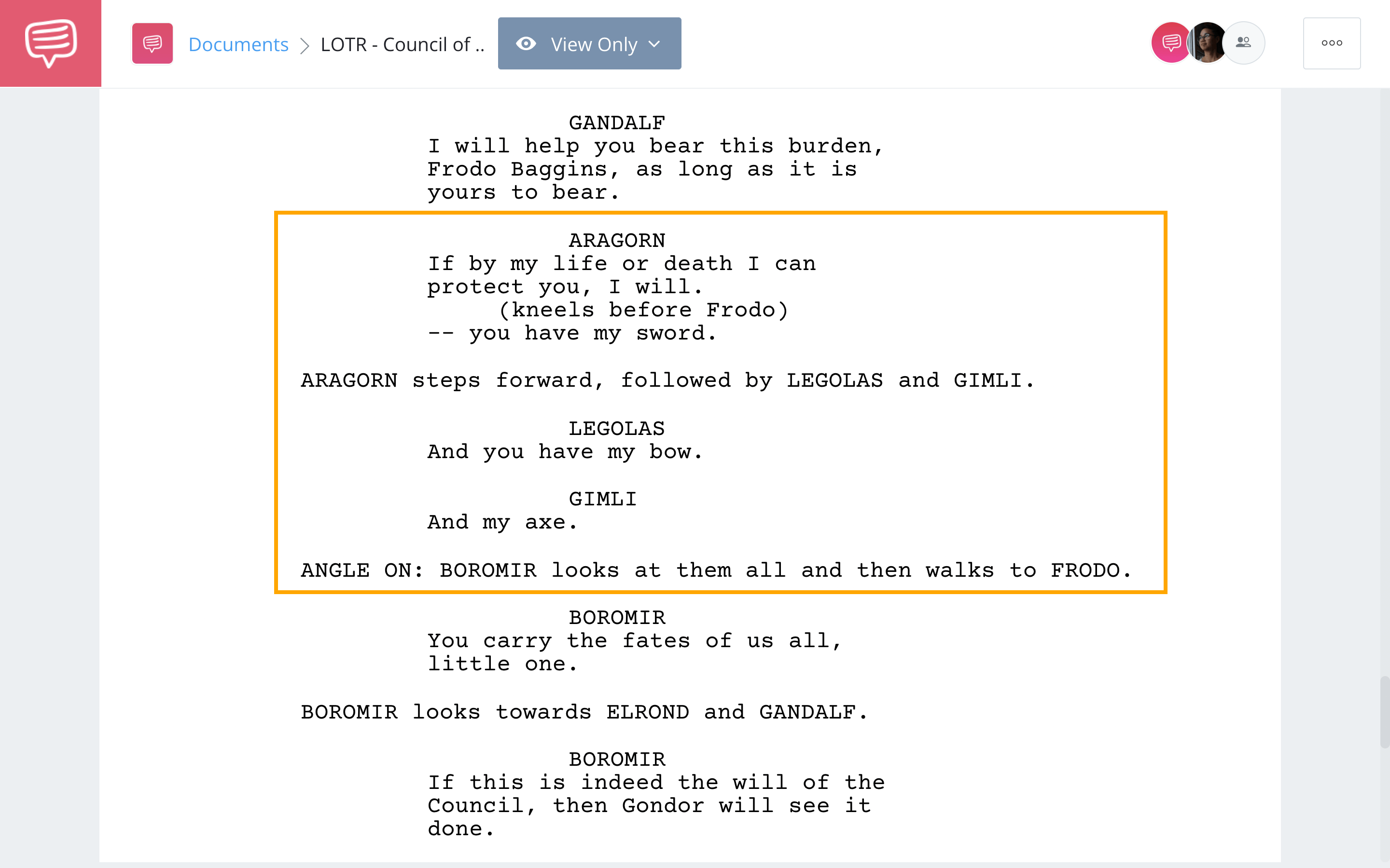 Breaking Down the Lord of the Rings: Fellowship of the Ring Using the Three  Act Structure - Arc Studio Blog