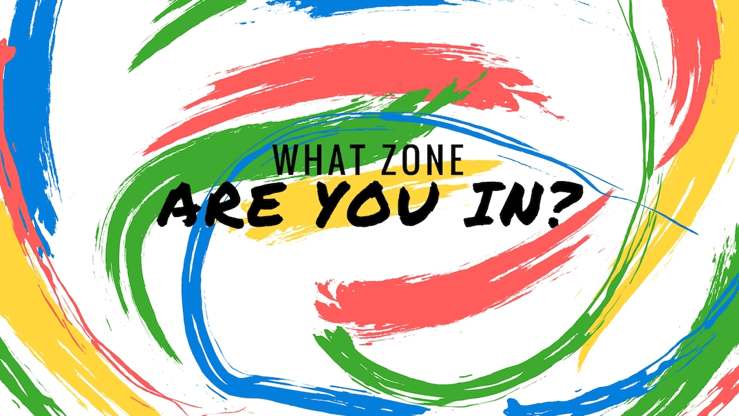 Stick to your designated zone