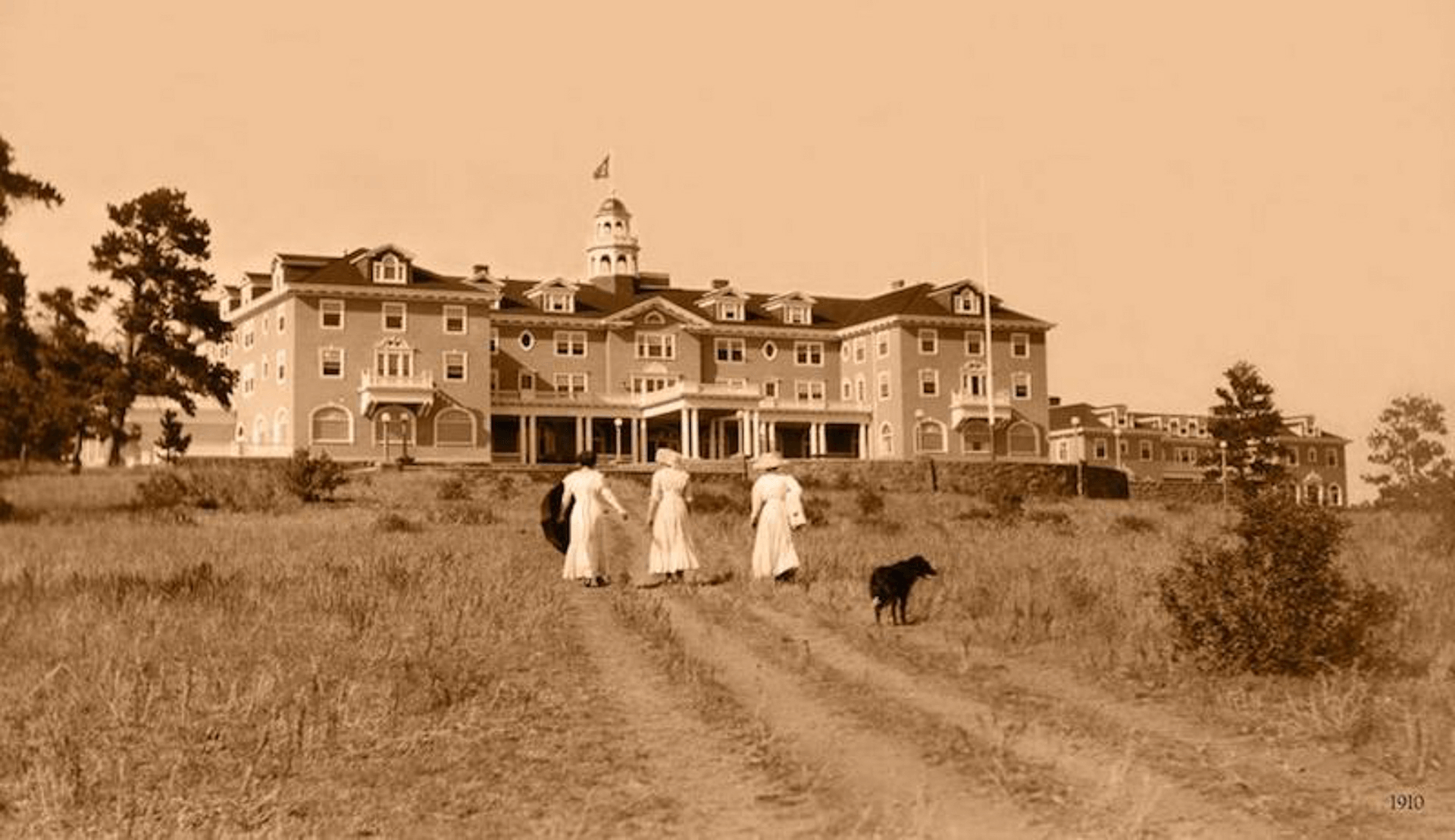Historical shot of The Stanley Hotel