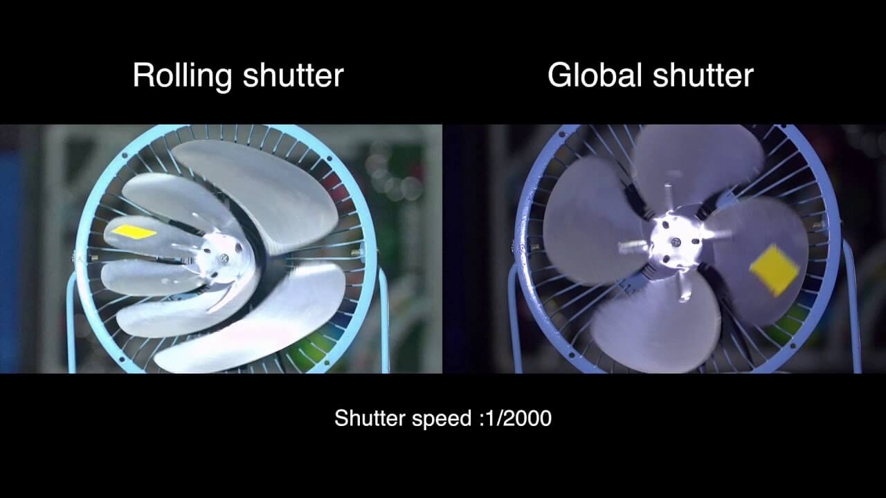 Rolling Shutter vs Global Shutter