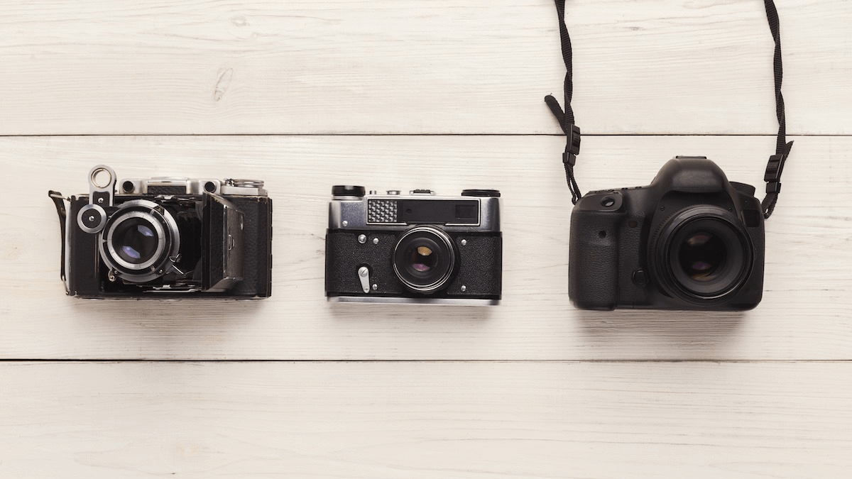 Street photography equipment Film vs Digital
