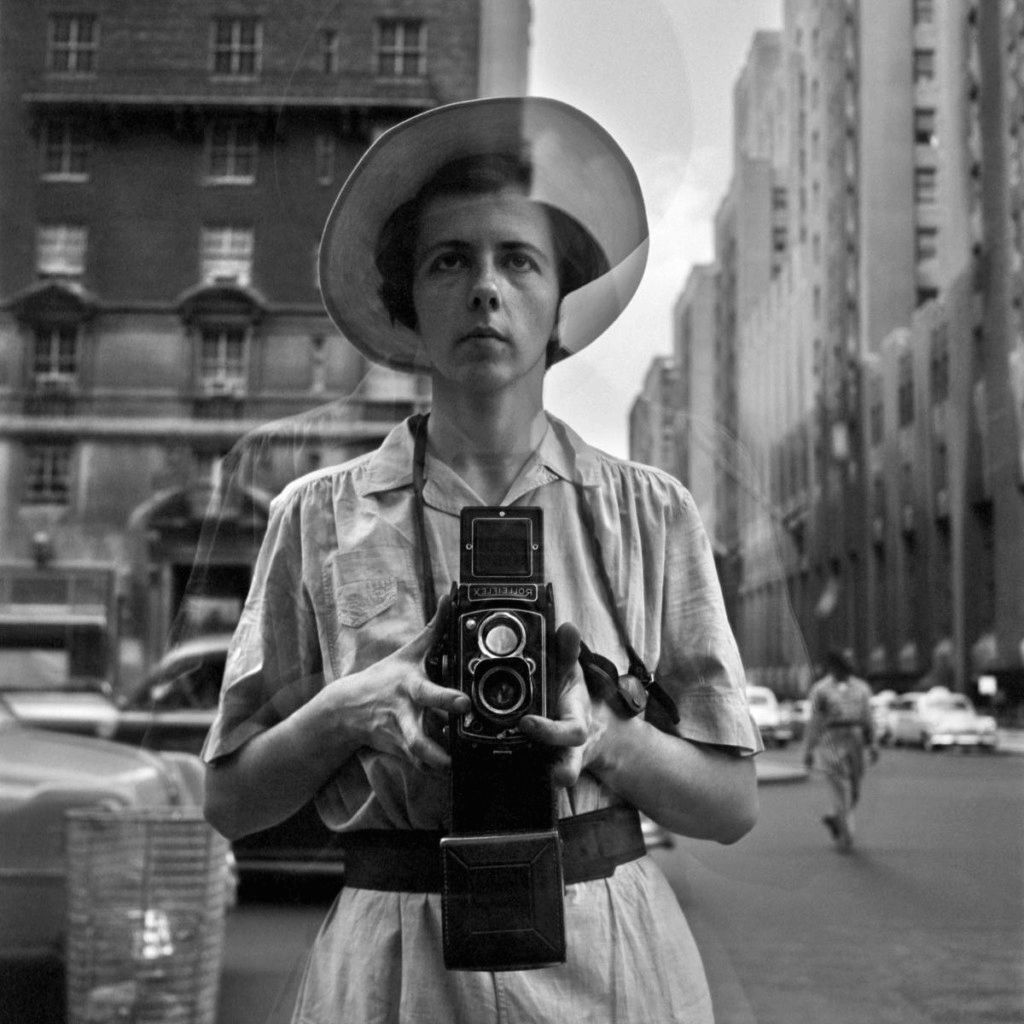 Vivian Maier — Self portrait shooting from the hip