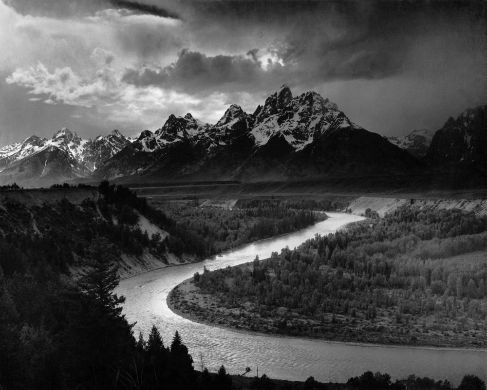 Ansel Adams leading lines examples