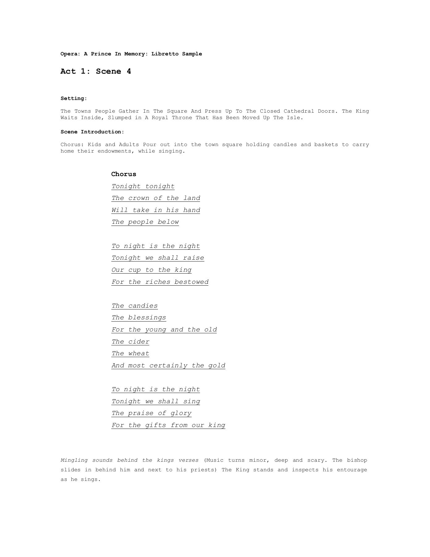 How To Write A Musical Screenplay Structure Format Tips