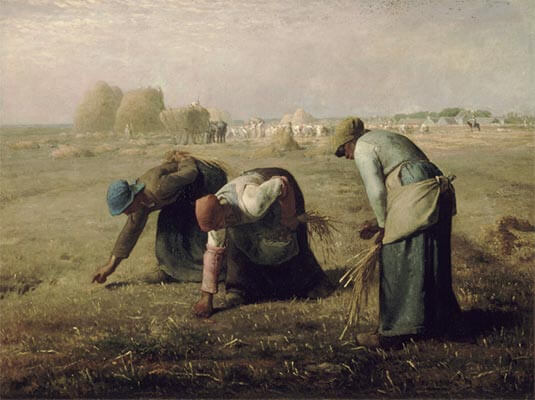 Realism Art Examples The Gleaners