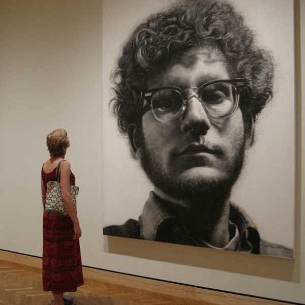 What is Scale in Art Chuck Close