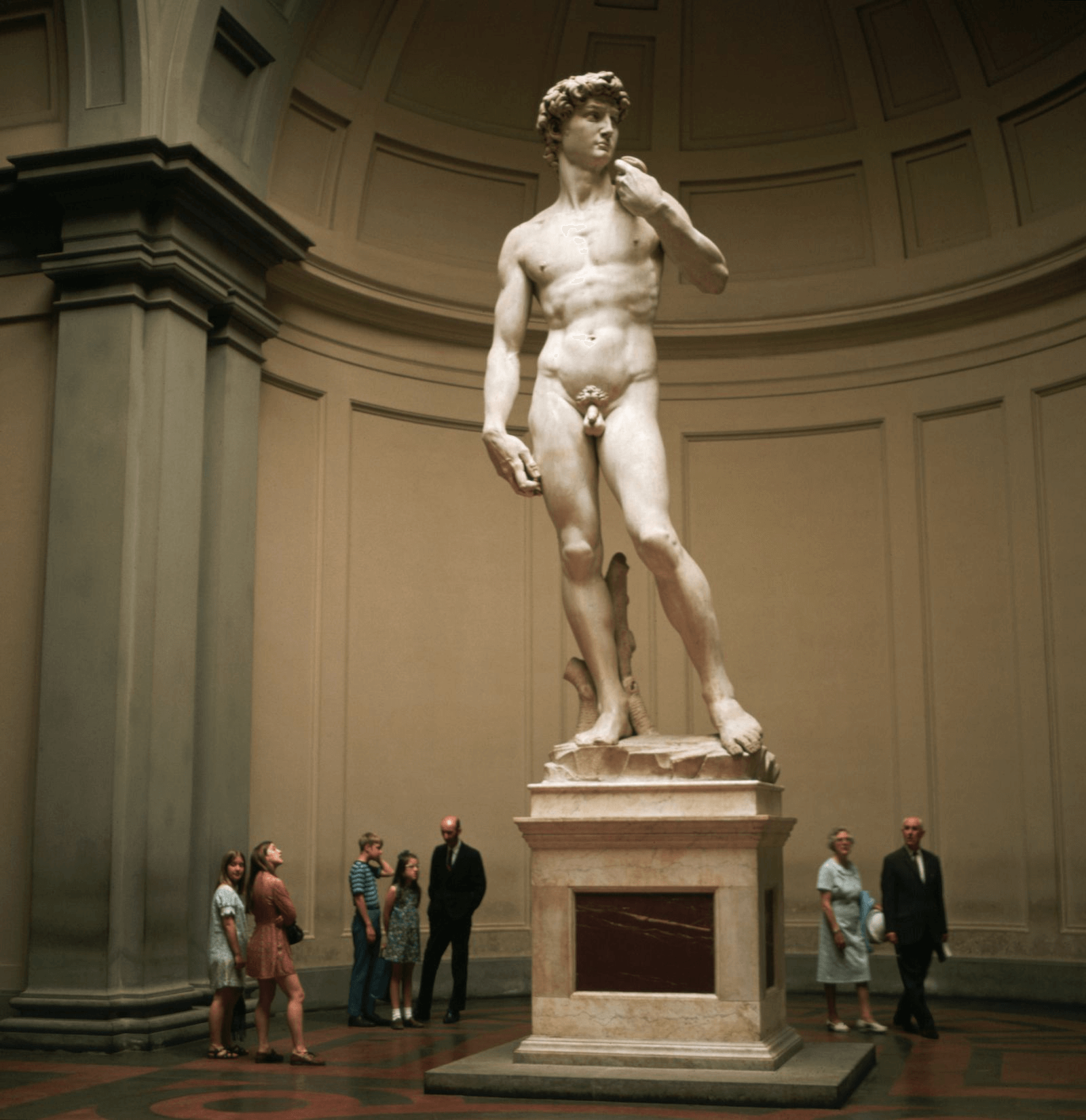 What is Scale in Art Statue of David