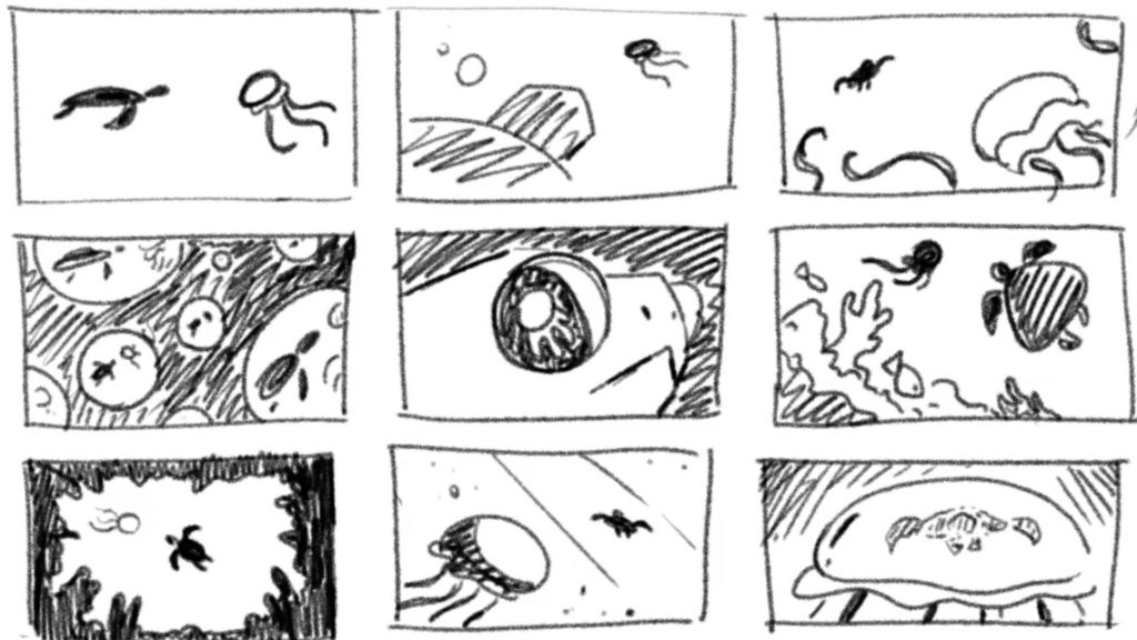 Animation Storyboard Animation storyboard template Courtesy of Micha Buzan