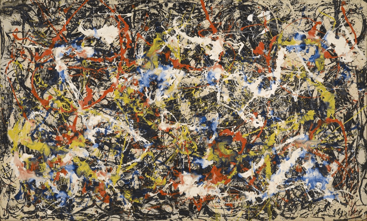 What is Abstract Expressionism Convergence by Jackson Pollock famous abstract expressionism