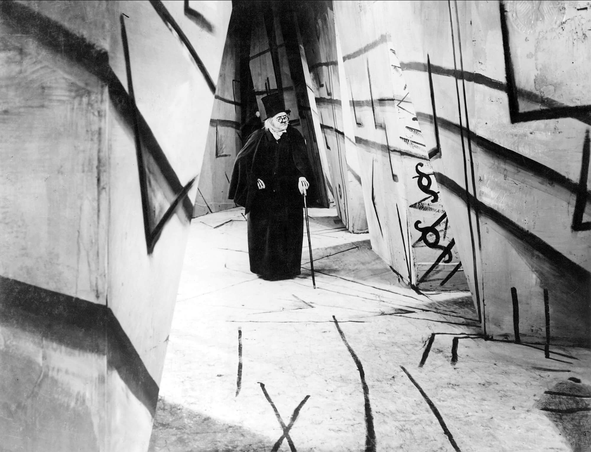 What is Bauhaus The Cabinet of Dr Caligarii Still from The Cabinet of Dr Caligari
