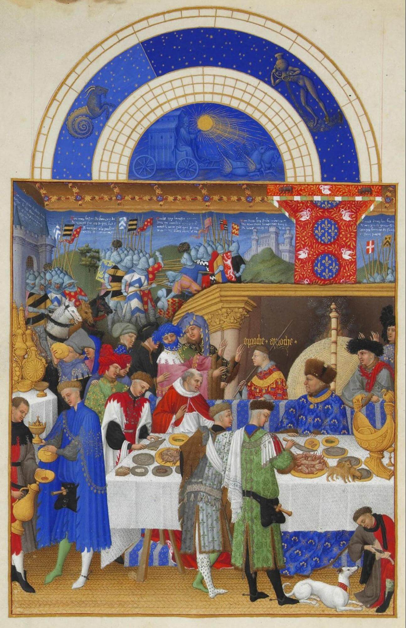 What is Gothic Art Gothic drawings by the Limbourg brothers • What is Gothic art