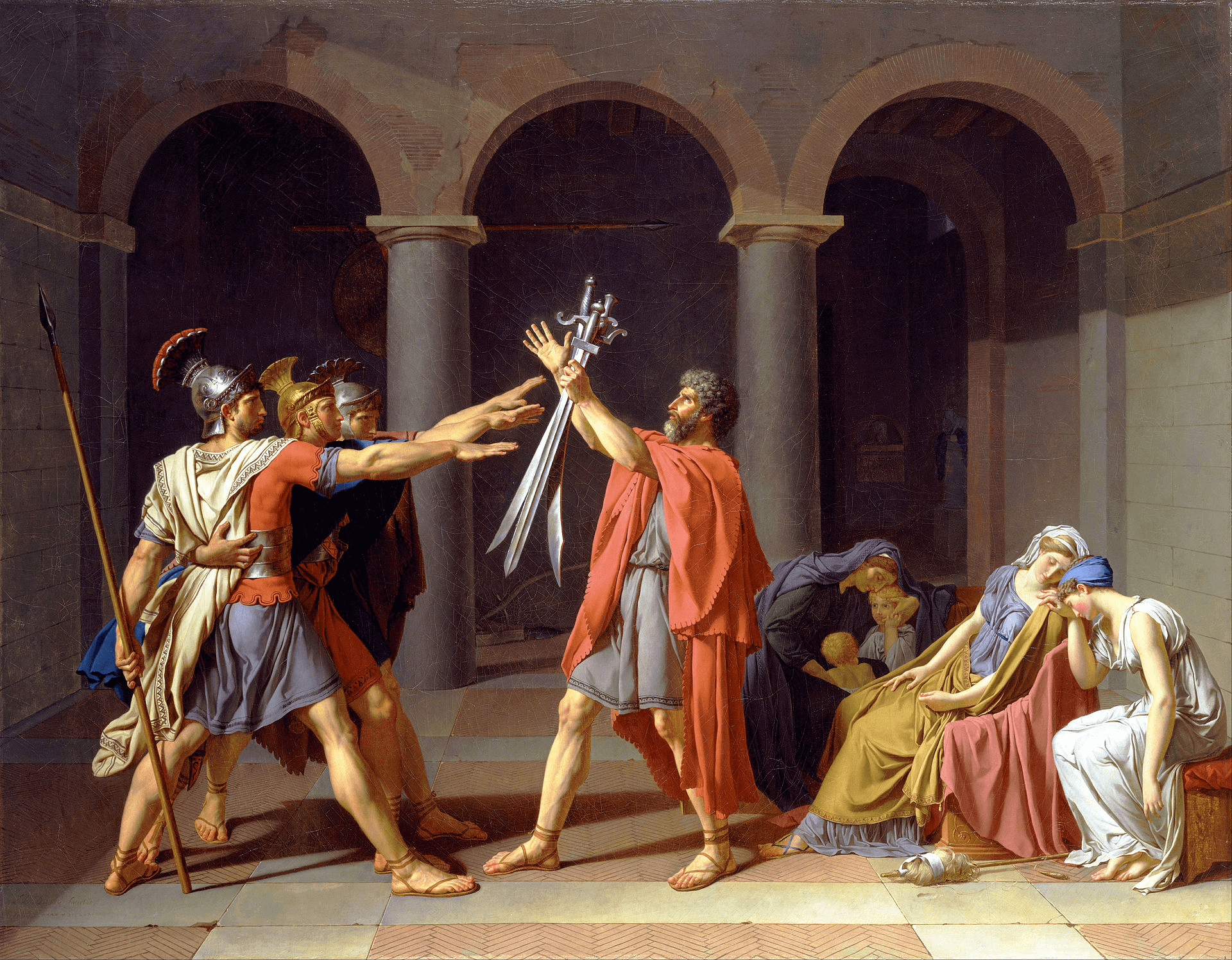 What is Neoclassicism Neoclassicism Paintings • Oath of the Horatii by Jacques Louis David