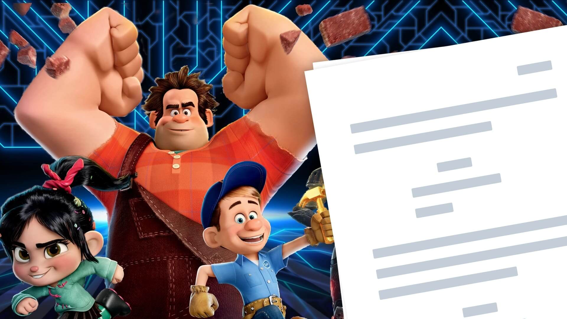 Wreck It Ralph Script PDF Download Plot Quotes Analysis