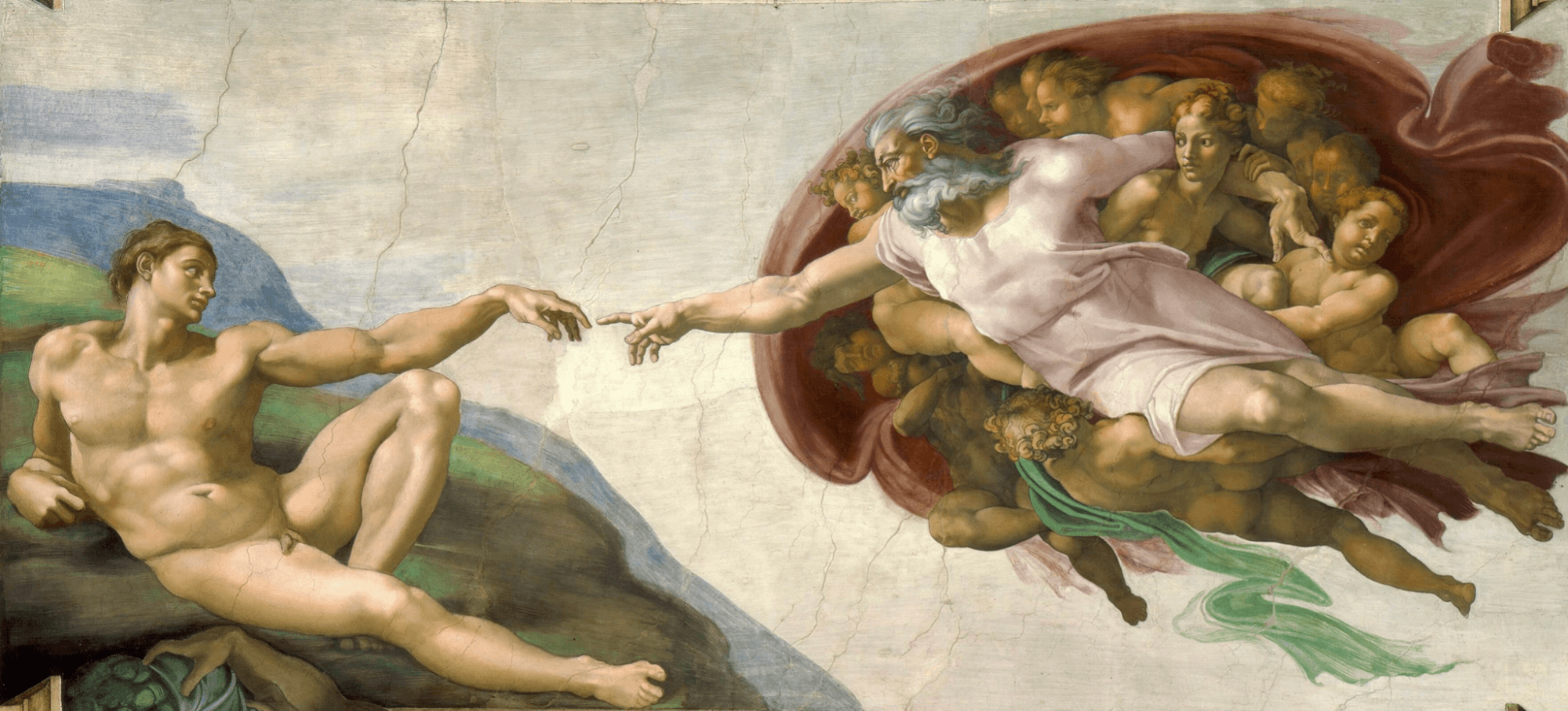 What is Classicism Art Classicism Paintings The Creation of Adam by Michelangelo AD
