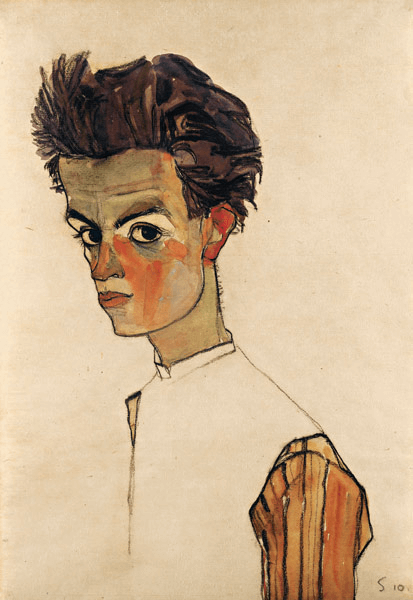 What is Expressionism Art Self portrait Schiele