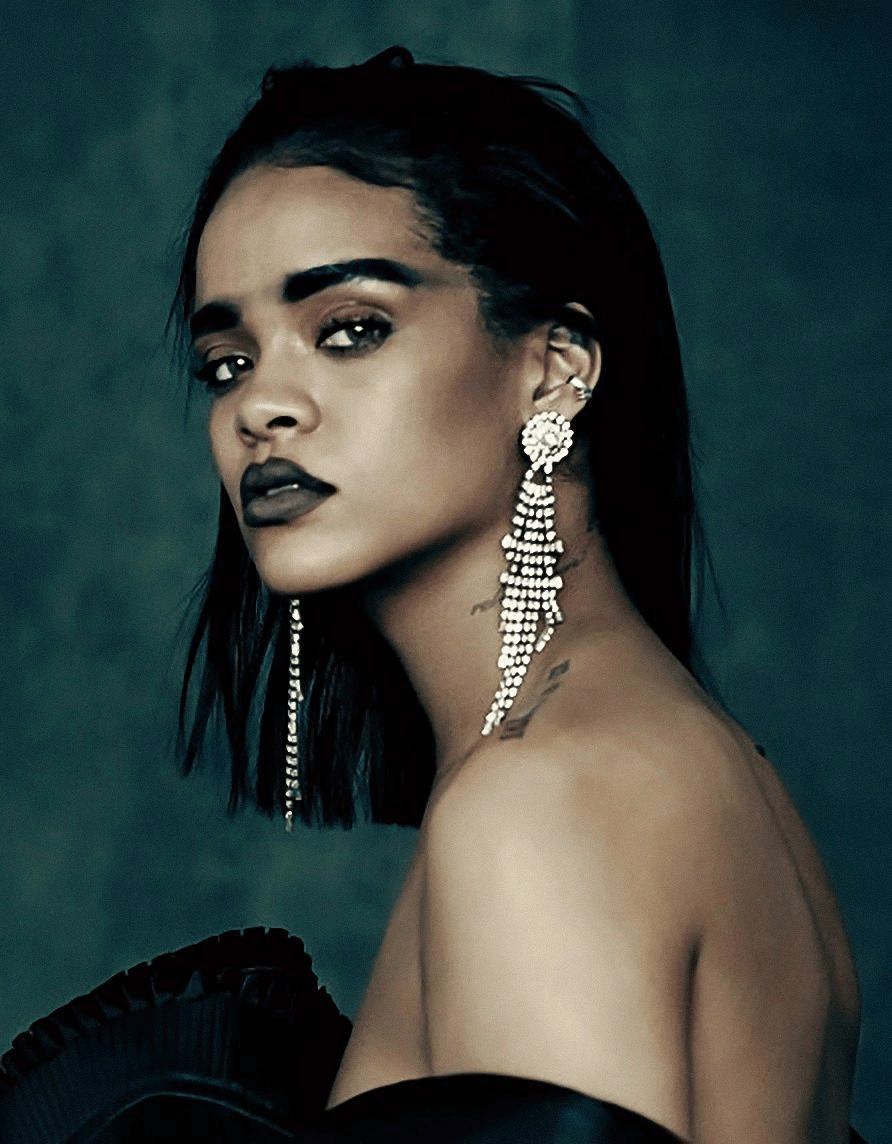 What is Portrait Photography Rihanna Portrait photo by Paolo Roversi