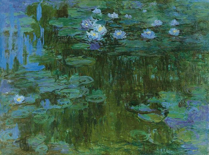 Art History Timeline One of the paintings from the Water Lilies Series by Claude Monet