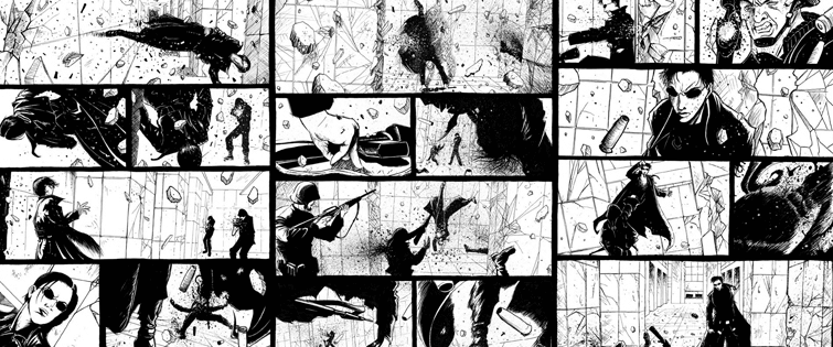 How to Storyboard a Fight Scene The Matrix storyboards