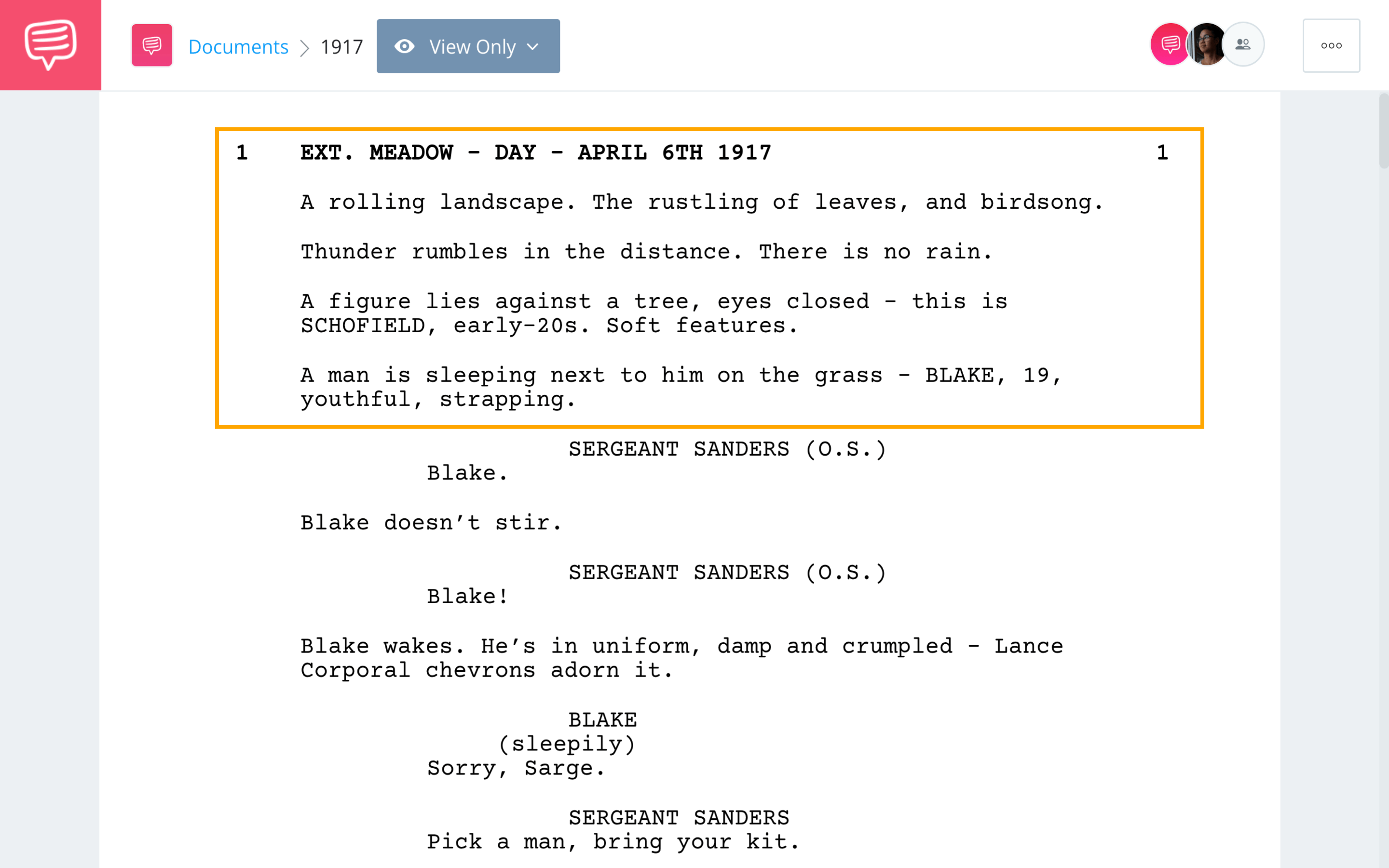 How to Write a Scene Description — Script Elements Explained