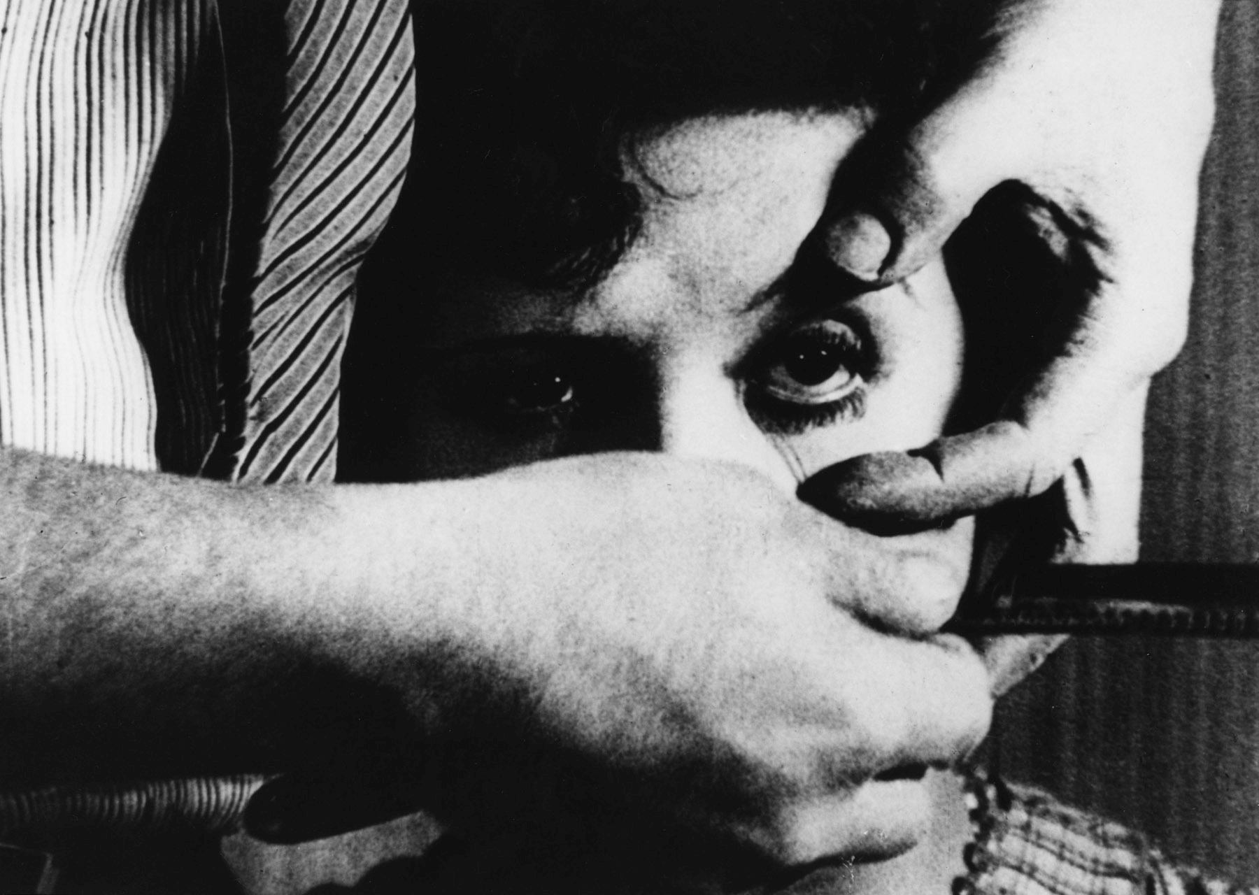 The History of Film Timeline History of Motion Pictures Still From Un Chien Andalou by Luis Bunuel Dali