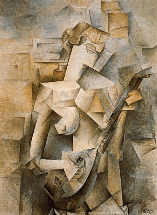 What is Cubism Cubism examples Pablo Picasso Girl With Mandolin
