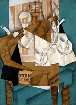 What is Cubism Juan Gris Le Petit Dejeuner Breakfast