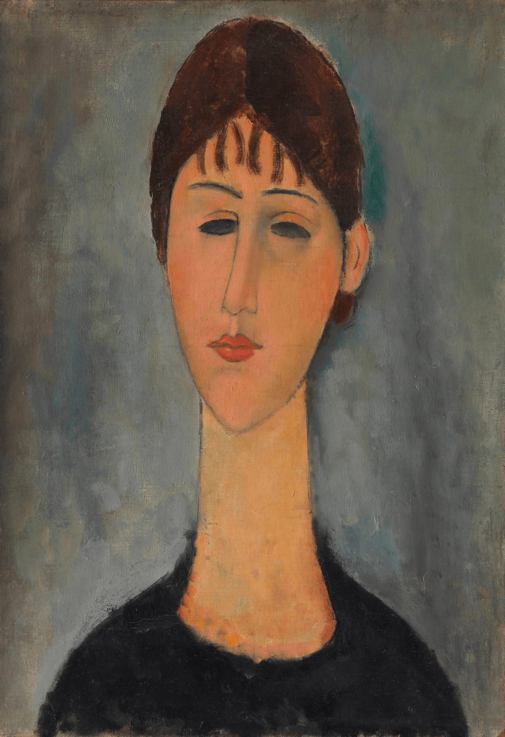 What is Proportion in Art Young Woman Amedeo Modigliani oil on canvas