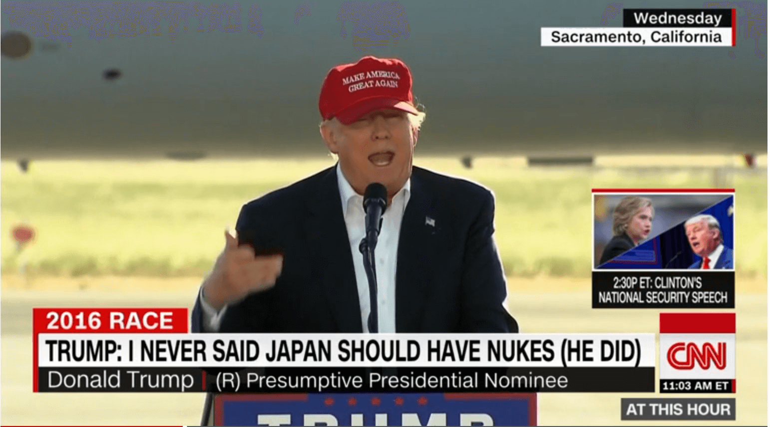 What is a Chyron News Chyron Broadcast Example from CNN