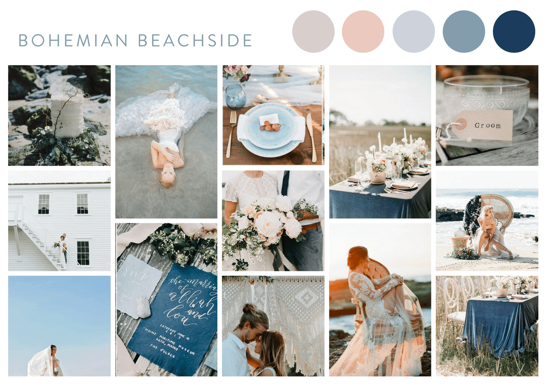 How to Make a Wedding Mood Board Wedding Mood Board Template