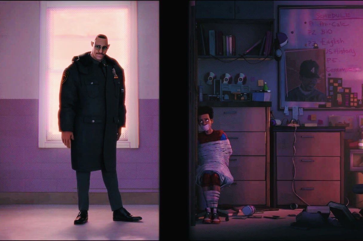 Spider Man Into the Spider verse Script PDF A divide between father and son Spider Man Into the Spider Verse screenplay