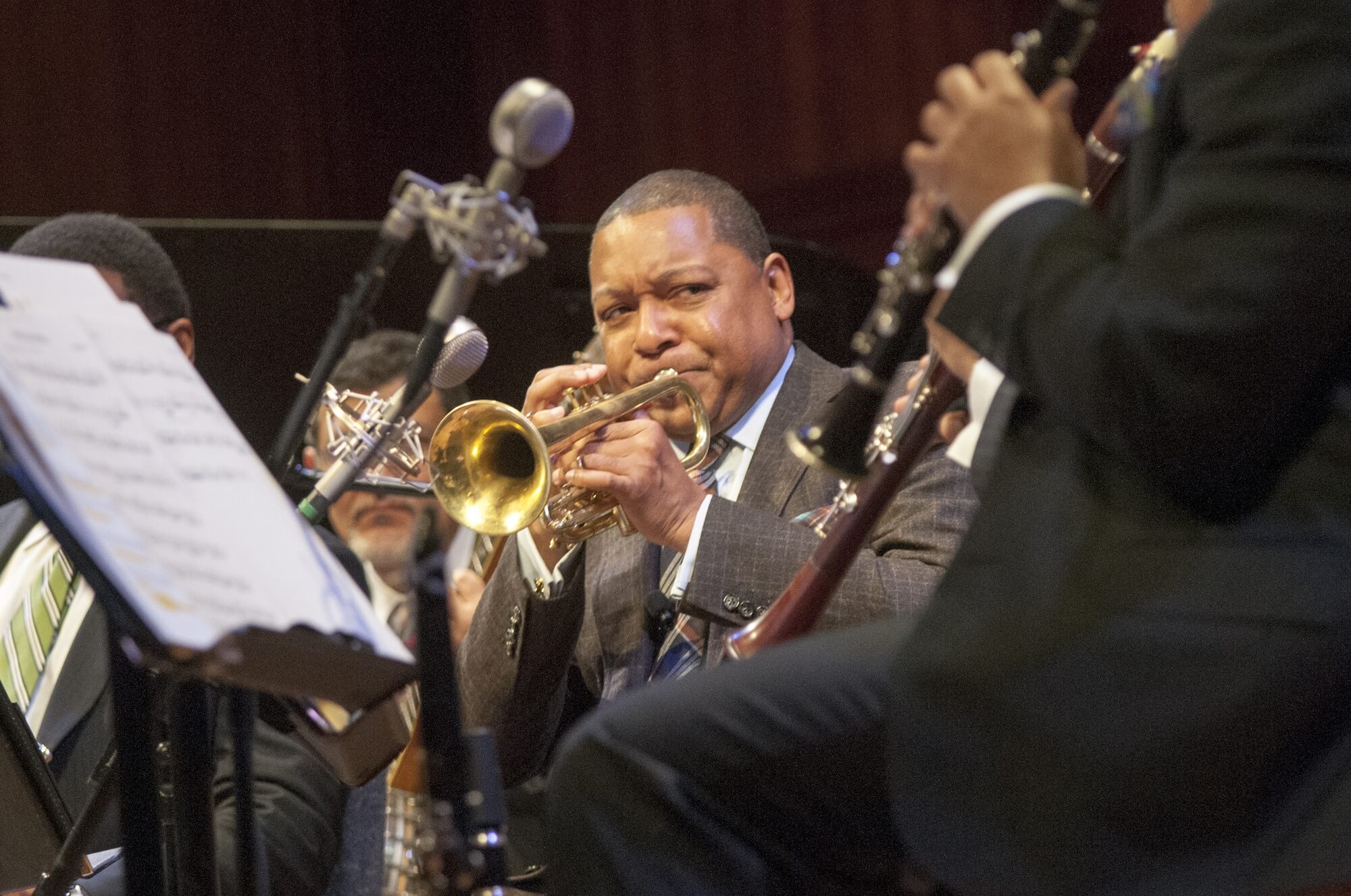 What is Dissonance Jazz trumpeter Wynton Marsalis is known for his use of dissonance