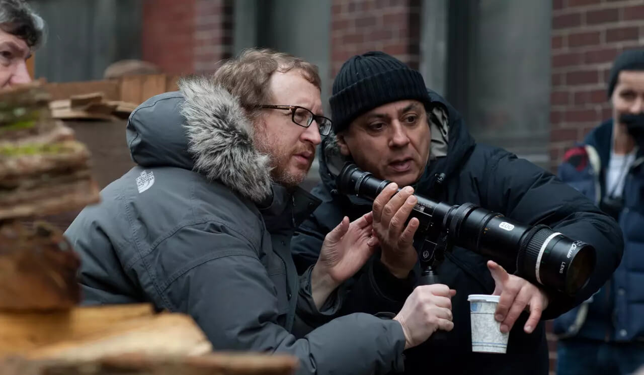 Darius Khondjii Cinematography Khondji on set