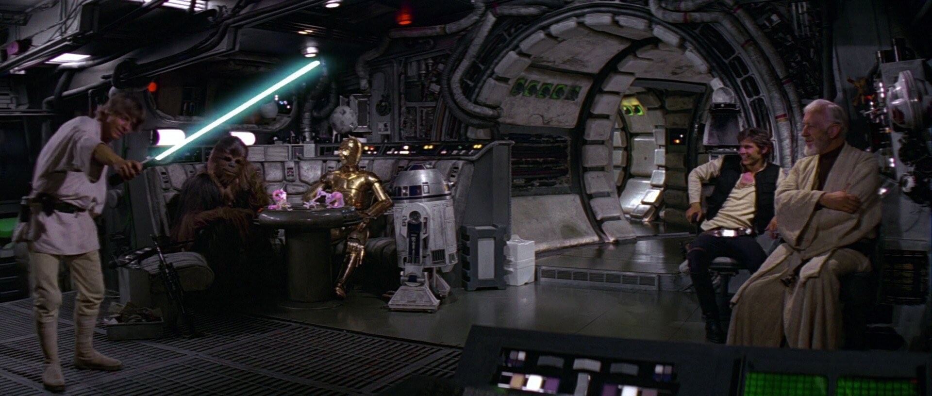 The iconic ship Star Wars Star Wars special effects