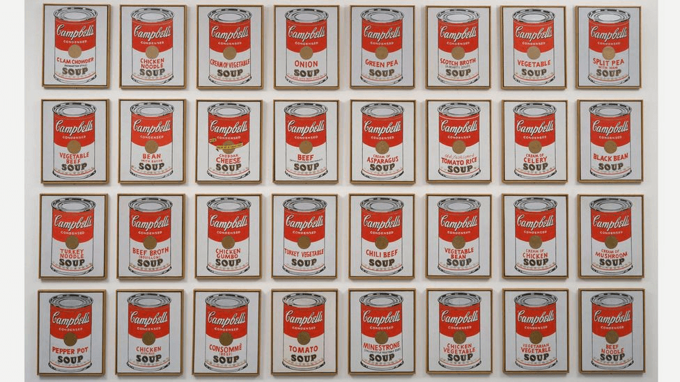 What is Pop Art Pop Art painting Warhols Campbell Soup cans